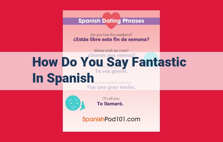 Expressing "Fantastic" in Spanish: A Guide to Adjectives and Interjections