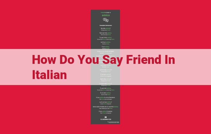 Understanding the Nuances of Italian Friendship: Levels of Closeness and Enduring Connections