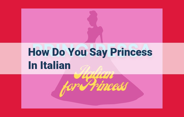 Understanding the Closeness Rating for "Principato": Princess and Principality Connection