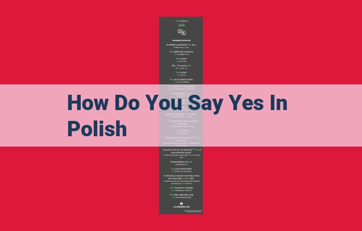 [Poland] Expressing Agreement: Cultural Context and Polite Phrases