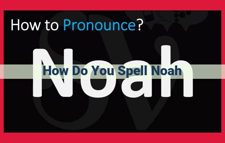 Unveiling the Etymology of Noah: Linguistic Evolution from Hebrew to English