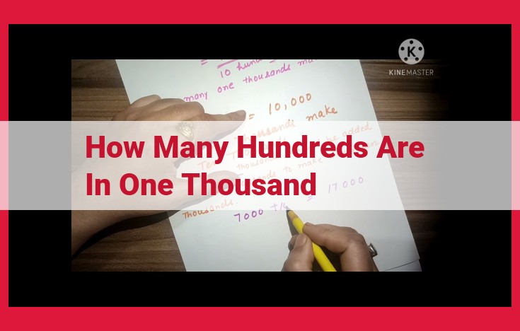 Grasping the Thousand and Hundred Connection: Unlocking the Power of Place Value