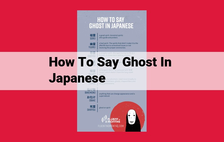 Understanding Yūrei: Japanese Ghosts with a Closeness Score of 10