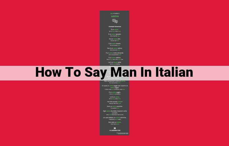 Simple Guide to Formal and Informal Address in Italian