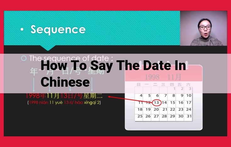 Master Chinese Date and Time Conventions: Unlock Effective Communication