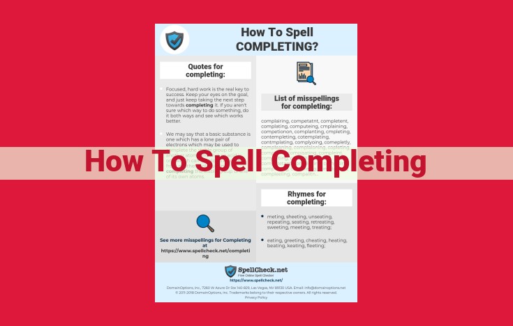 How to Spell "Completing": A Step-by-Step Guide for Perfect Spelling