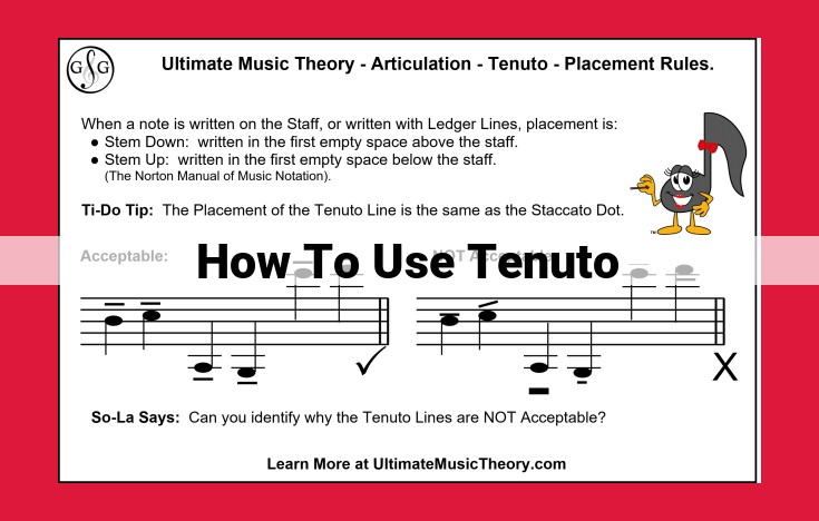 Tenuto in Music: Enhance Your Music with Held Notes and Legato Effects