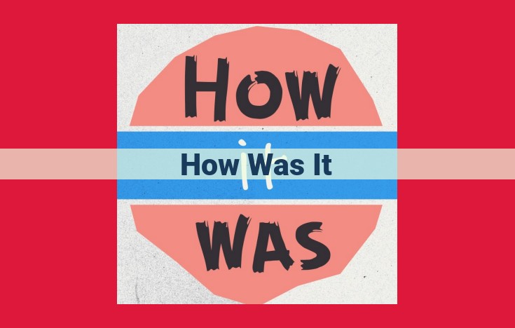 Unveiling the History of Black Empowerment: "How Was It: A Concise Guide to Black History and the Civil Rights Movement"