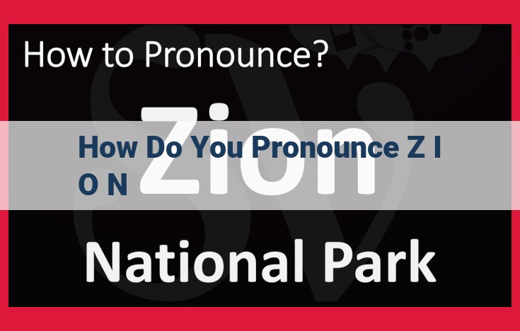 Zion Pronunciation Guide: Master the Voiced Alveolar Affricate Consonant