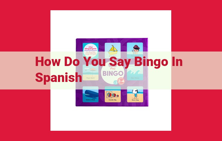 Bingo en Español: Pronunciación, Reglas y Cultura del "Been-go"