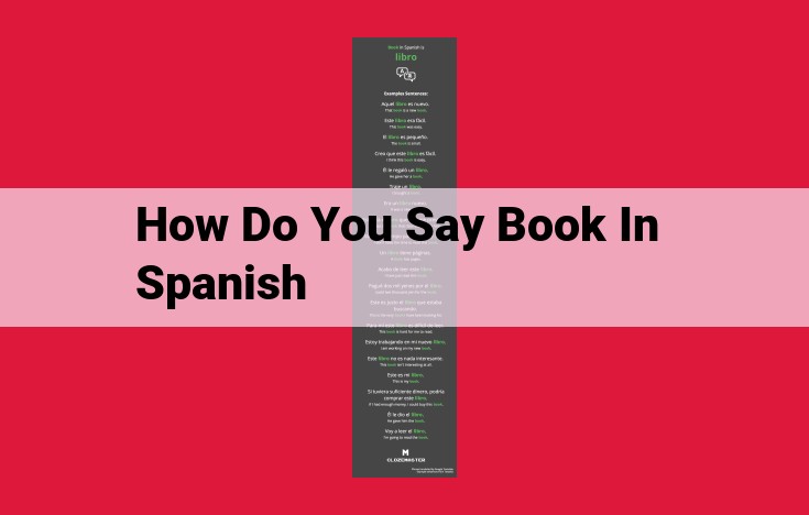 Understanding Libros: The Spanish Term for "Book"