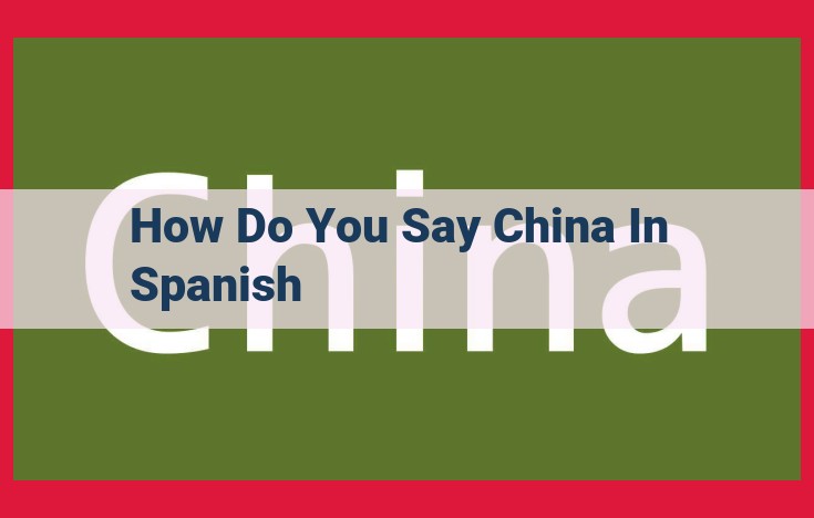 Unlocking the Linguistic Bridge: Communication between Spain and China