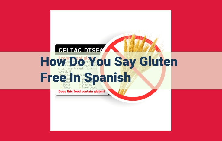 Gluten-Free in Spain: Ensuring Safety with Certified Products and Trusted Brands