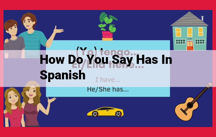 Mastering the Spanish Phrase "Has": Equivalents, Usage, and Example