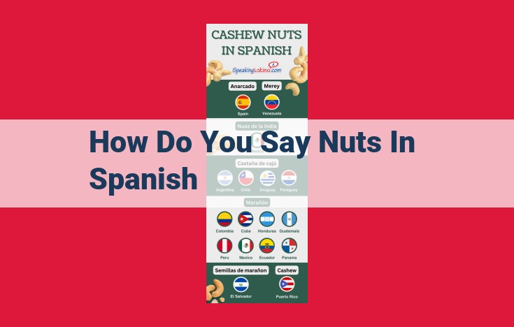 How to Say "Nuts" in Spanish: Ultimate Guide with Closeness Ratings