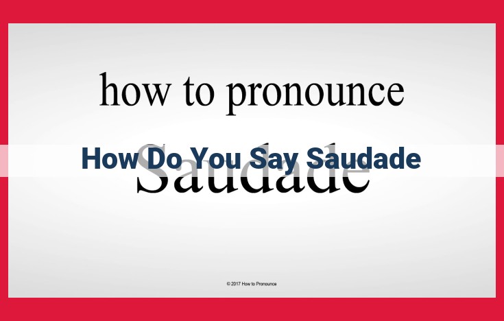 Saudade: Exploring the Untranslatable Portuguese Emotion