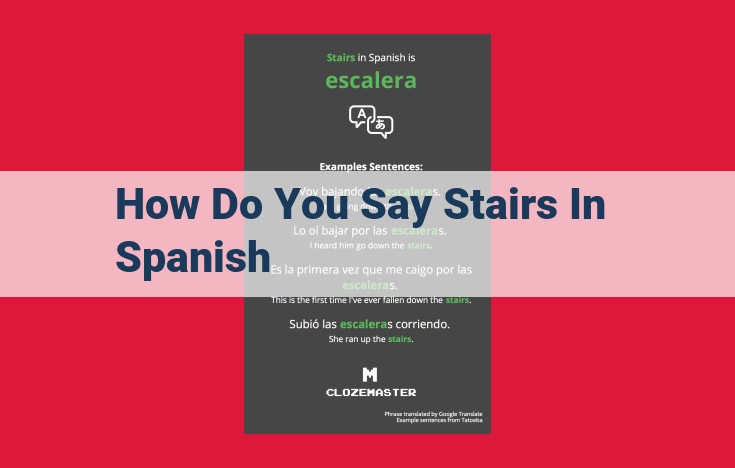 Spanish Staircase Terminology: Understanding the Vocabulary of Stairs