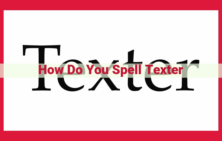 How to Spell Texter: Exploring Language, Texting, and Standardization