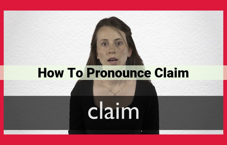 Proficiently Pronounce "Claim": Unraveling the Two-Syllable Distinction