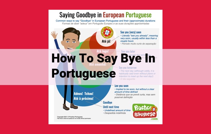 How to Say Goodbye in Portuguese: A Comprehensive Guide to Local Expressions