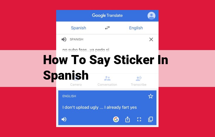 Spanish Synonyms for "Sticker": Calcomanía vs. Pegatina