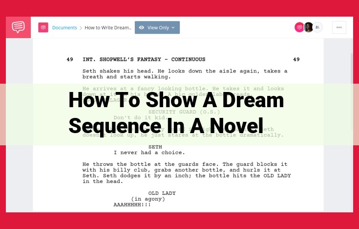 SEO-Optimized Title: Crafting Dream Sequences in Novels: Unraveling the Subconscious Through Sensory Immersion