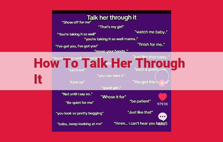 How to "Talk Her Through It": A Guide to Active Listening and Emotional Support